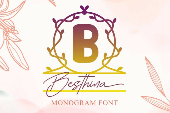Besthinamonogram: An Elegant Font for High-End Branding