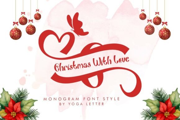 Christmas with Love: A Charming Font for Editorial Design