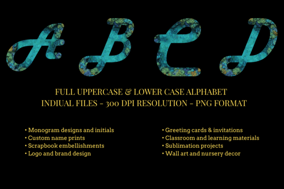 Creating Coastal Elegance with Ocean Stone Script Alphabet