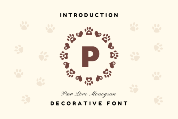 Discovering Paw Love Monogram: A Perfect Font for Charming Branding