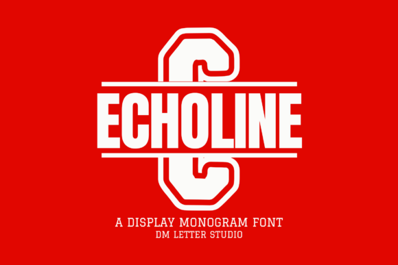 Echoline Monogram: A Sophisticated Font for Elegant Web Design
