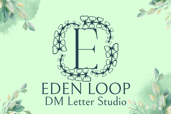 Eden Loop Monogram: A Font for Timeless Elegance