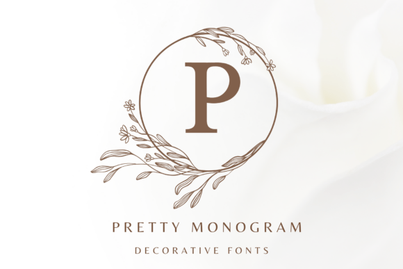 Elevate Your Brand with Pretty Monogram Font