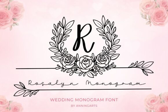 Elevate Your Campaigns with Rosalyn Monogram Font