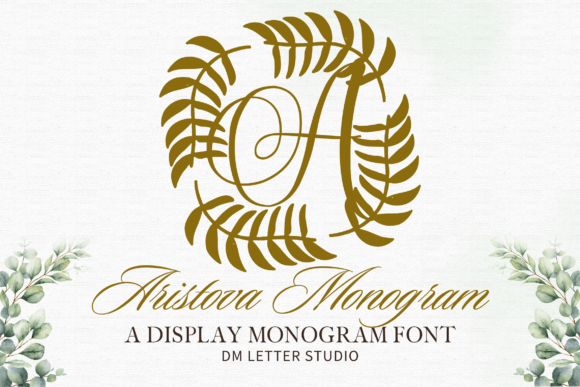 Elevate Your Editorial Design with Aristova Monogram