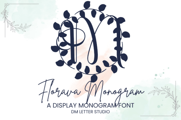 Elevate Your Editorial Design with Florava Monogram