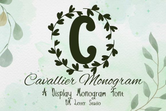 Enhance Your Brand with Cavallier Monogram Font