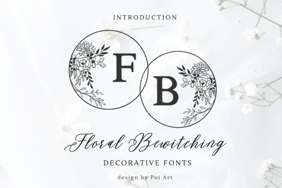 Enhance Your Brand with Floral Bewitching Font