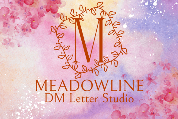Enhance Your Brand with Meadowline Monogram Font