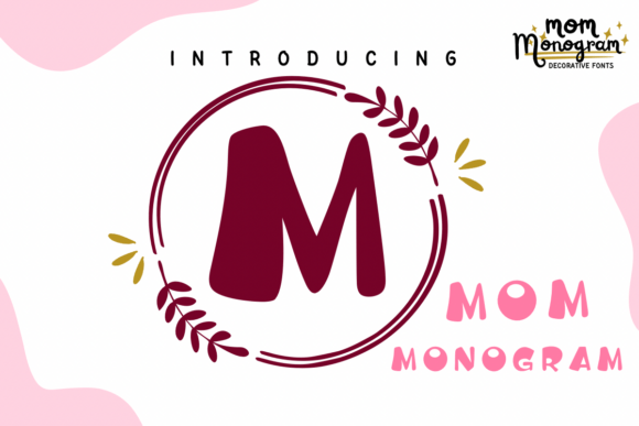 Enhance Your Brand with Monogram Mom Font