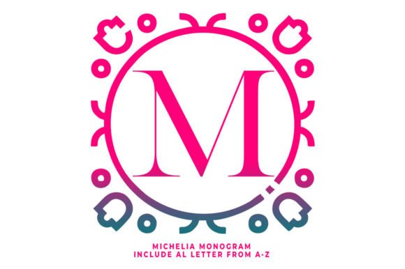 Michelia Monogram: A Luxurious Font for Editorial Design