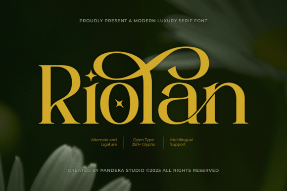 Riolan: A Refined Serif Font for Sophisticated Web Design