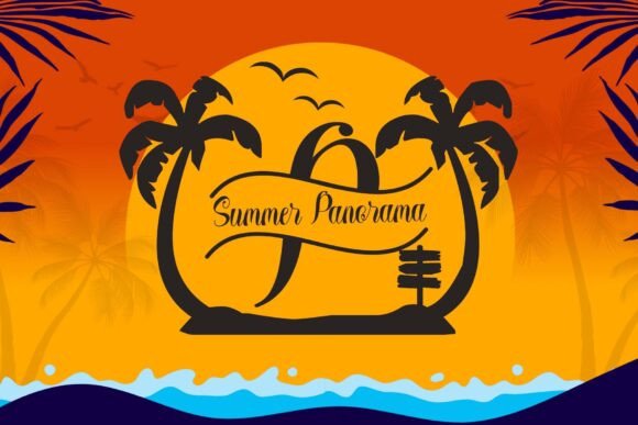 Summer Panorama Monogram: A Font for Elegant Branding