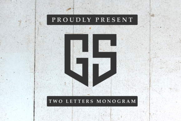 Two Letter Monogram: A Stylish Font for Crafters and Sellers